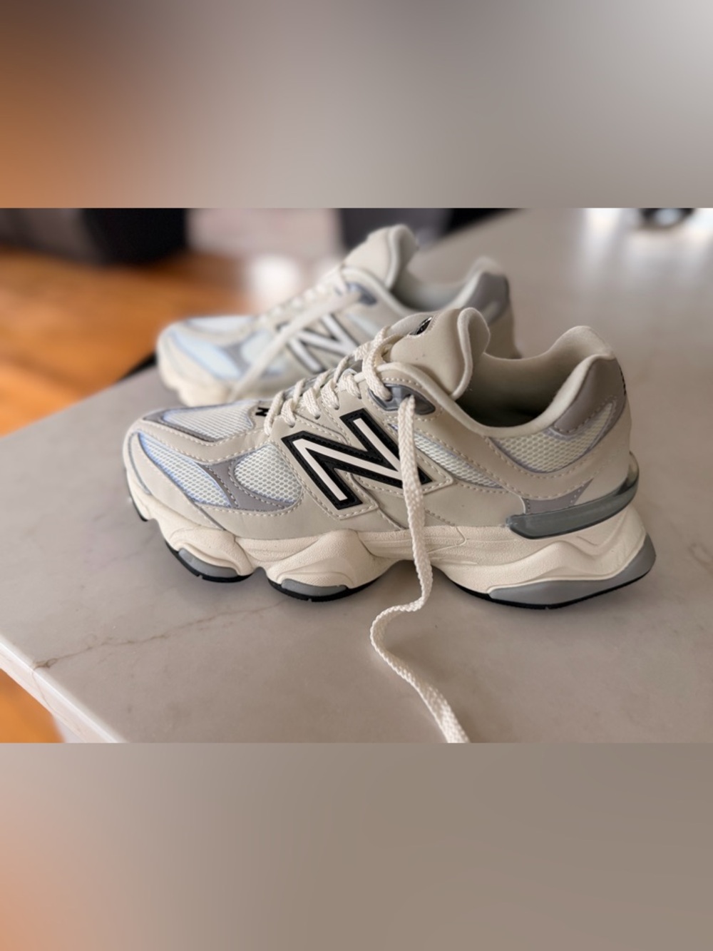 New Balance 9060! ONLY worn once inside!